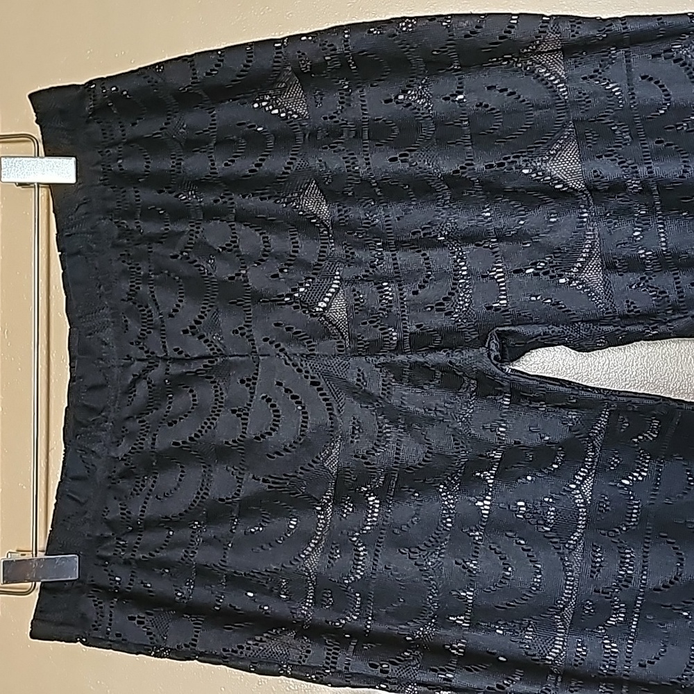 Coco Cabana transparent lace cover up size small